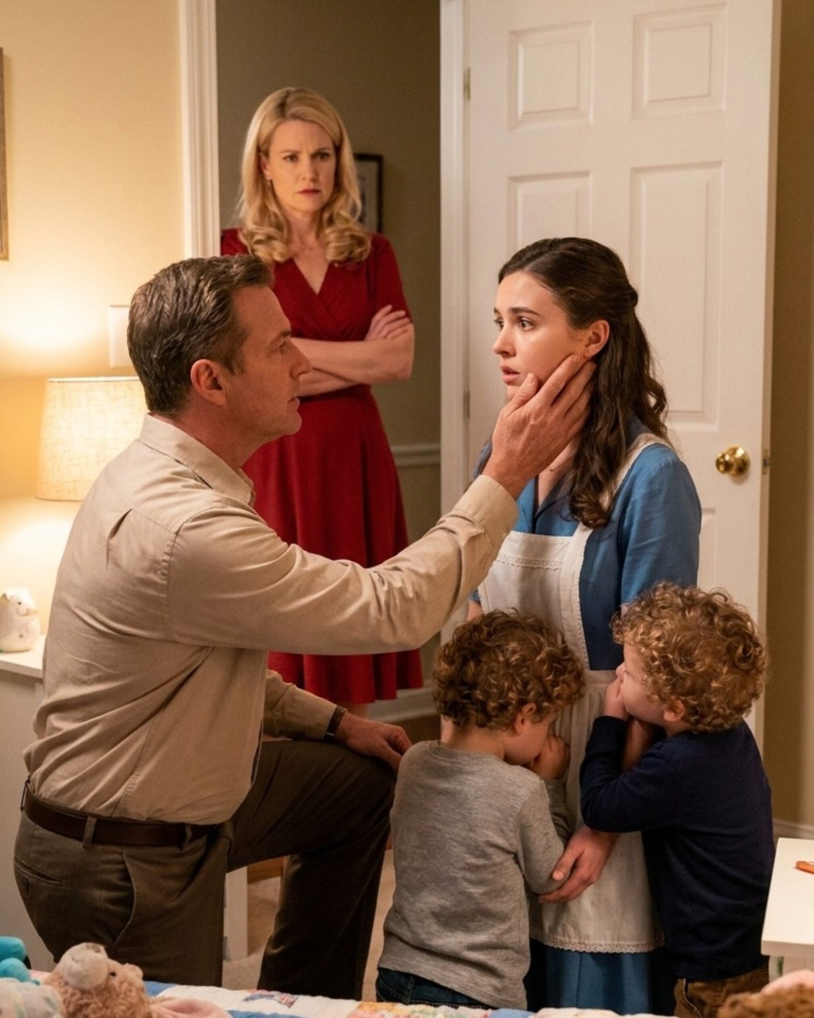 The Millionaire Pretended to Be Blind to Test His Fiancée and Twin Sons… Until the Housekeeper Did Something That Changed Everything