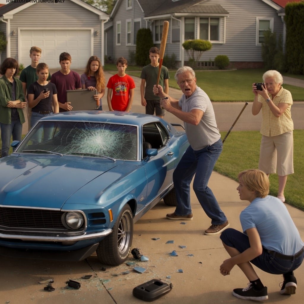 My Dad Tried to Give Away My Mustang at My Son’s Party — Grandma Had Other Plans