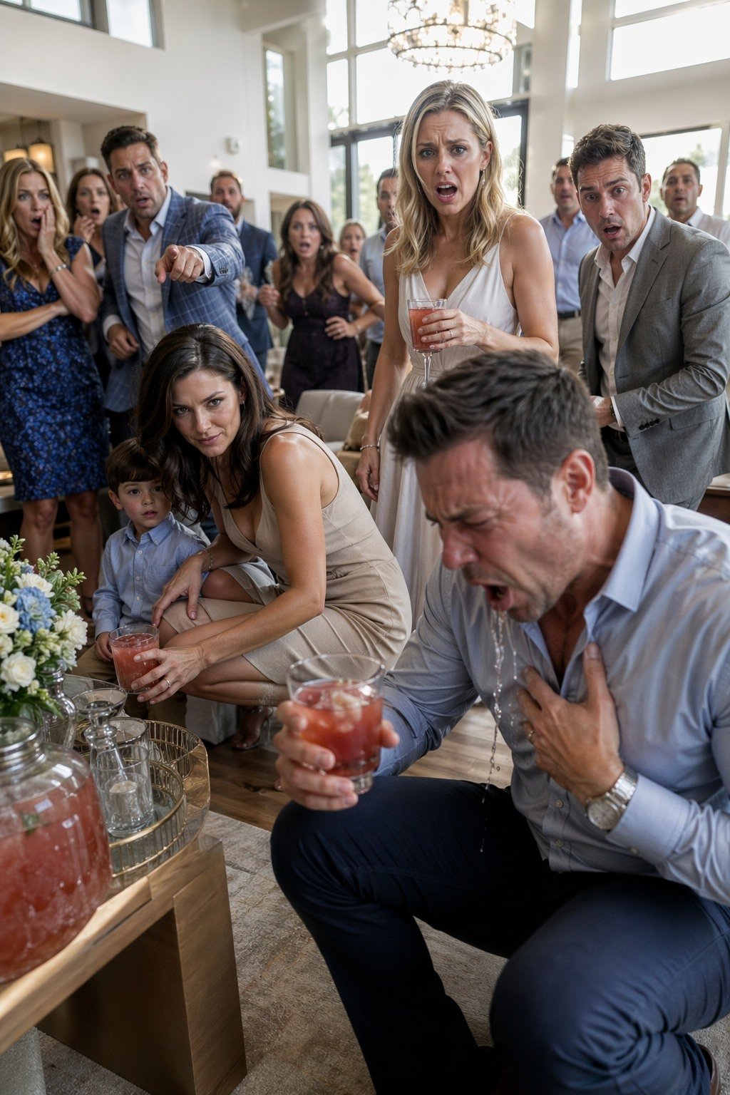 At my housewarming party, my sister smiled and handed my son a mocktail. “Drink up, Billy I made…