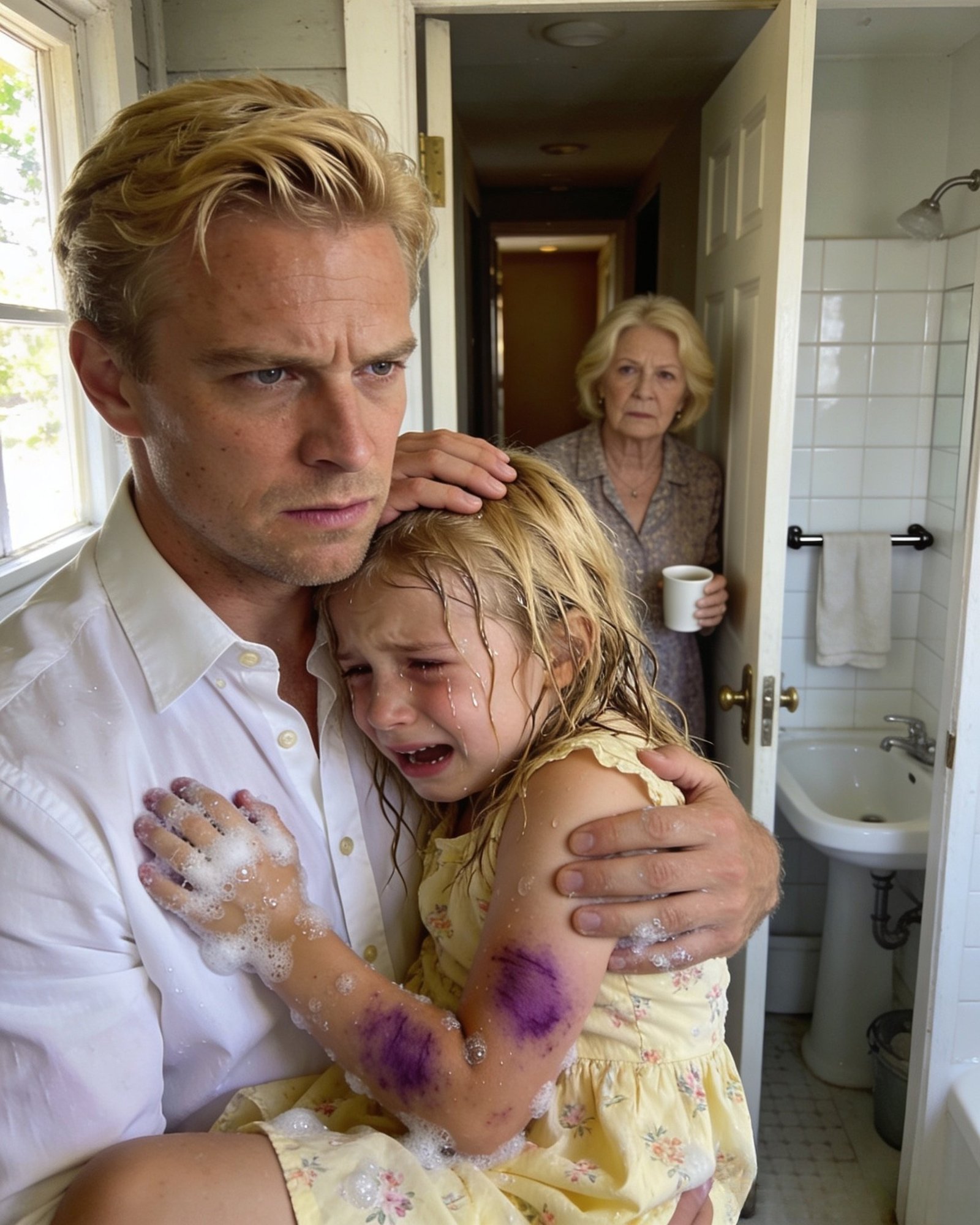 When I Went to Pick Up My Daughter at My Parents’ House, I Found Her Shaking at the Sink While My Sister Laughed… What I Did Next Brought My Entire Family to Their Knees.