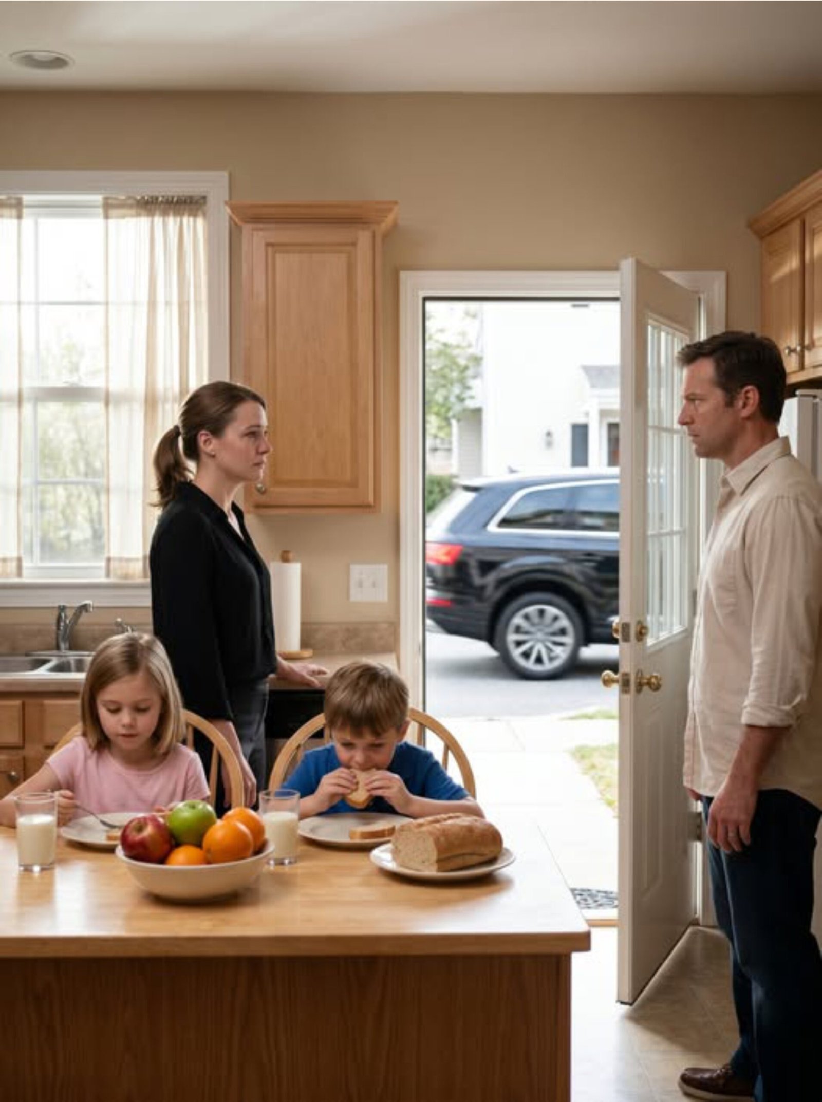 My husband gave my luxury SUV to his sister without even asking my permission, and when I confronted him, he gave me a cold smile and sneered: “What does a housewife need a car for?”