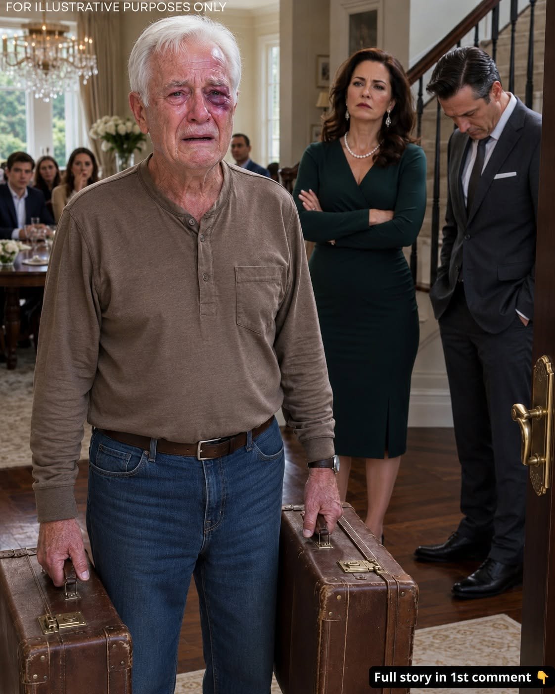 My son had no idea I’d saved $800,000. Then his wife announced, “He has to leave this house.”