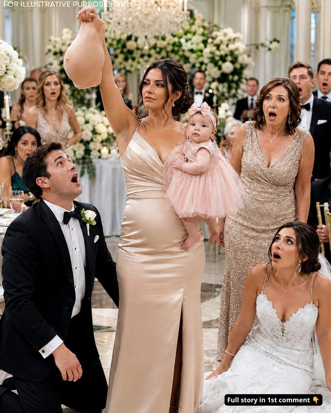 My husband hurled divorce papers at me while I held our newborn daughter in my arms.