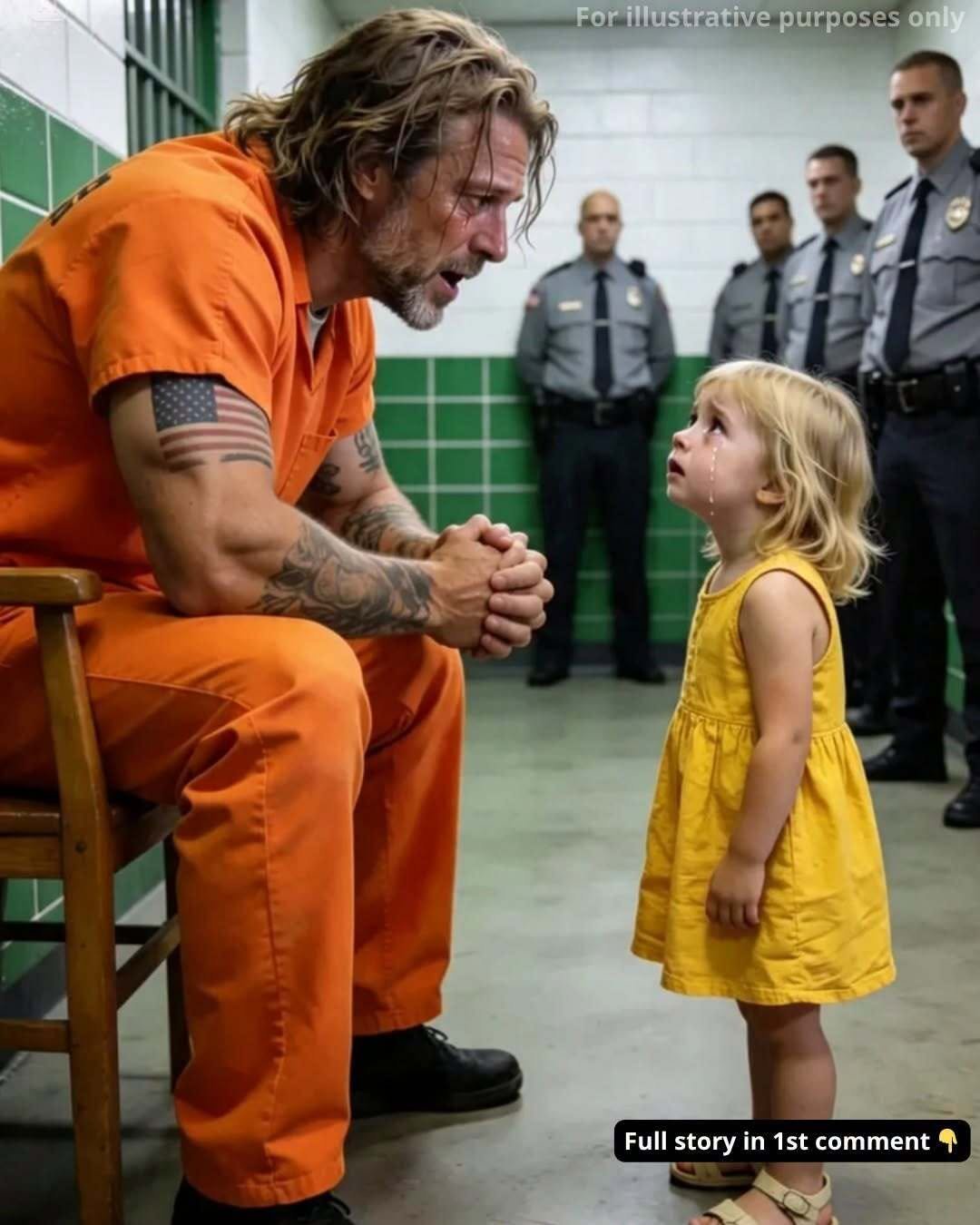 Before the Execution, His 5-Year-Old Daughter Whispered Something That Left the Guards Frozen — And 24 Hours Later, the Entire State Was Forced to Halt Everything