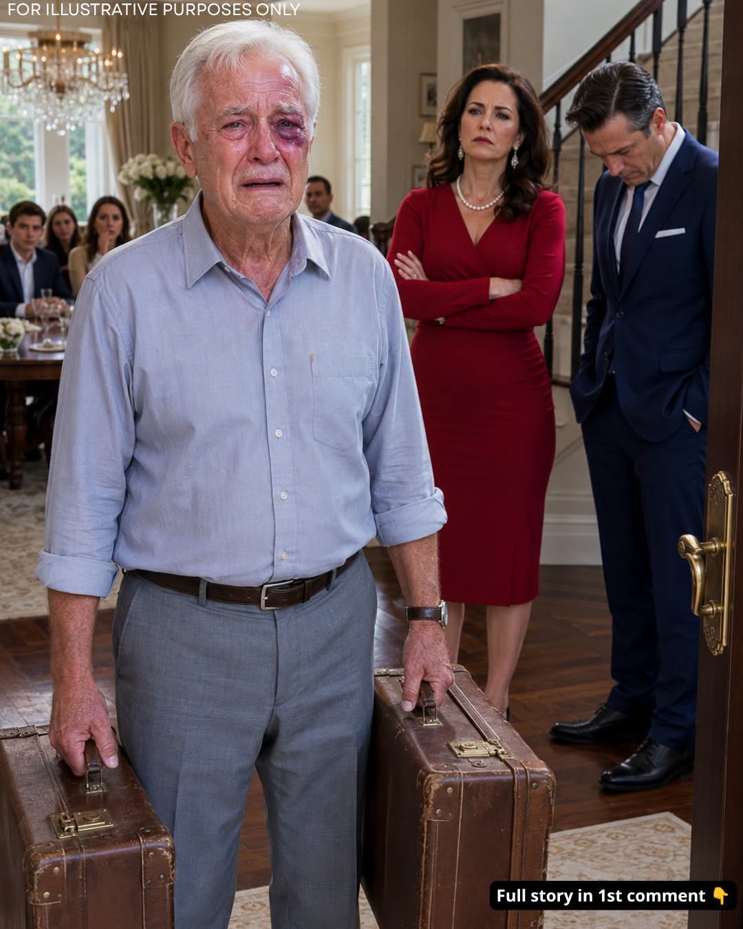 My son had no idea I’d saved $800,000. Then his wife announced, “He has to leave this house.”