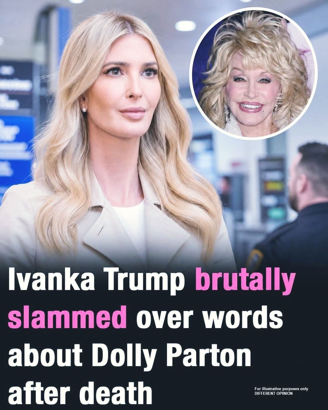 Ivanka Trump brutally slammed over words about Dolly Parton after death