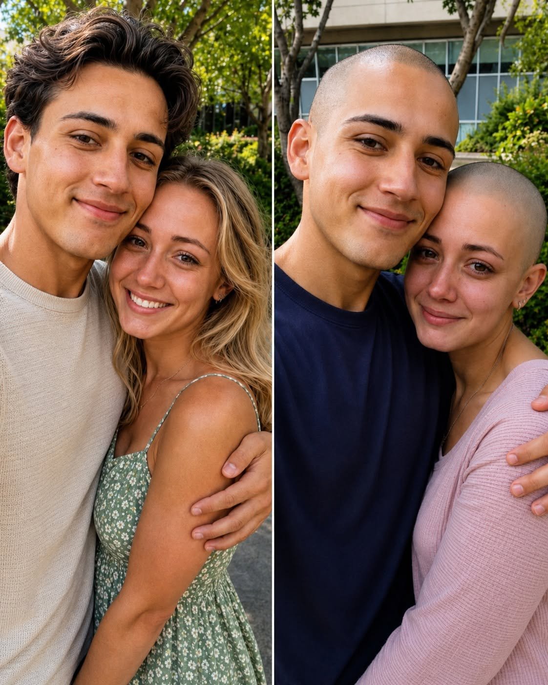 My 17-Year-Old Son Shaved His Head for His Sick Girlfriend – The Next Day, Her Mother Said, ‘You Need to Come to the Hospital and See What Your Son Did’