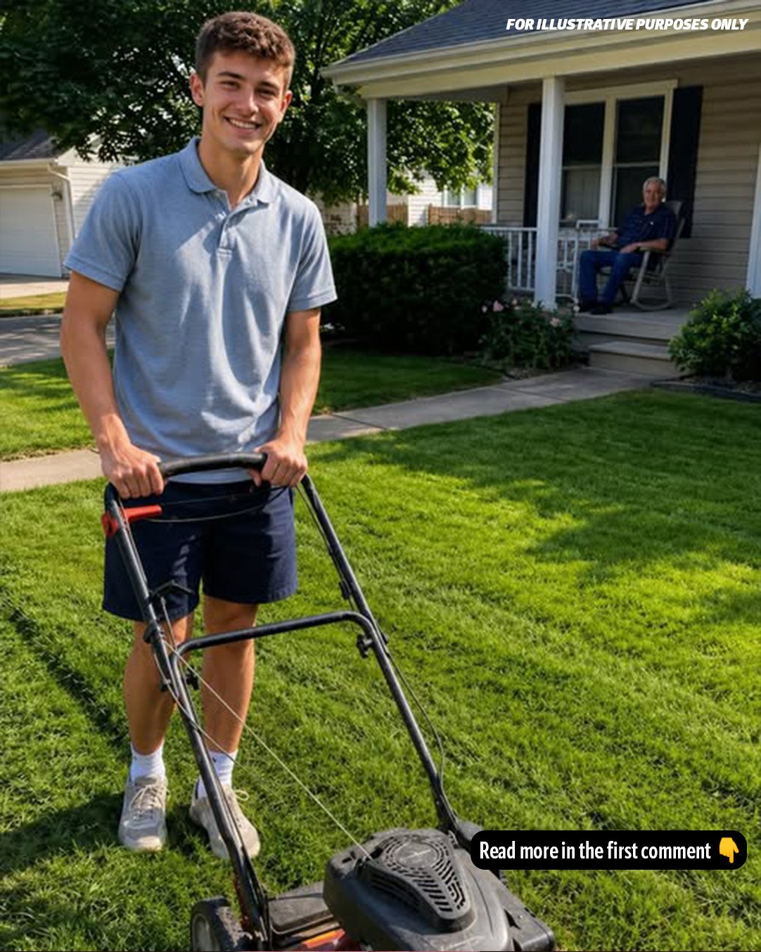 My Teenage Son Mowed Our Lonely Neighbor’s Lawn for Free Every Saturday for 4 Years – at the Old Man’s Funeral, a Lawyer Handed Him an Envelope and Said, ‘He Left Very Specific Instructions for You’