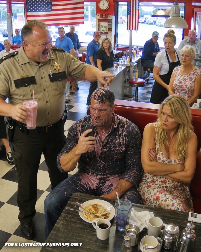Sheriff Treated Me Like Trash & Dumped A Milkshake On Me – He Didn’t Know I Was A SEAL