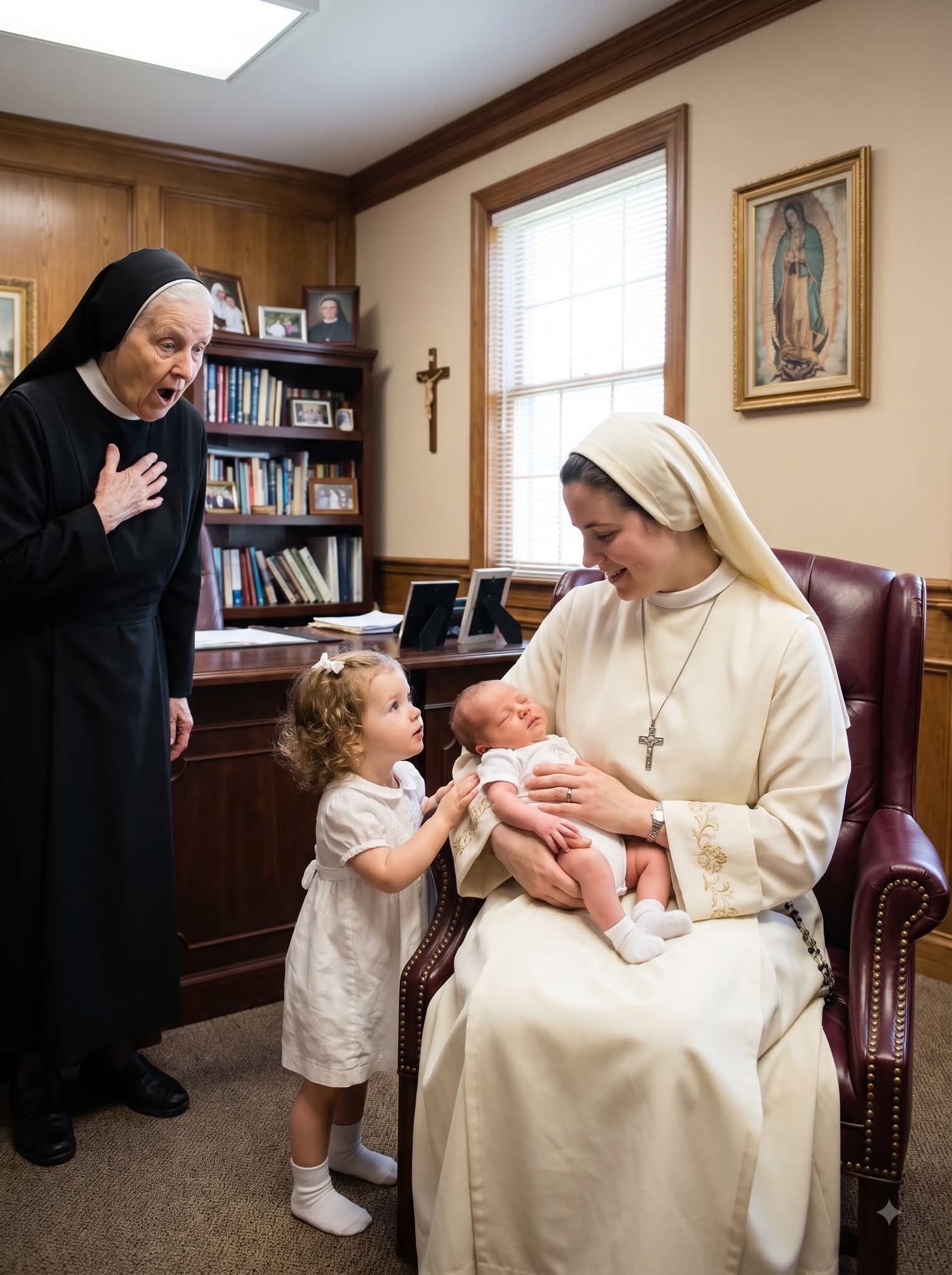A nun became pregnant again and again, but when her final baby was born, one startling detail revealed a truth no one had expected…